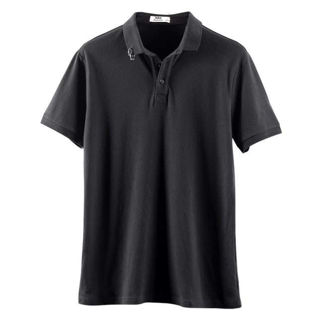 Enjeolon brand 2018 new Mens casual short sleeve polo Shirts